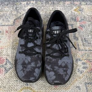 NOBULL Black Tie-Dye Athletic Shoes